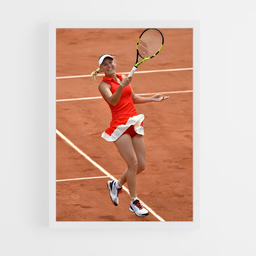 Poster Smash Éblouissant – affiche Tennis (vue 3)